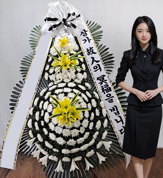 노원 을지병원 장례식장 특대형 화환